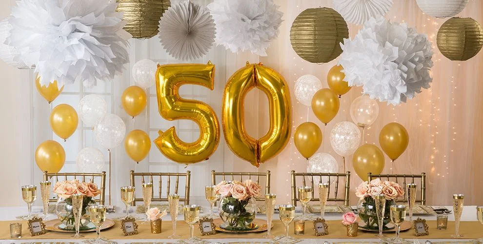 50th Anniversary Party Ideas