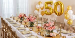 50th anniversary party ideas