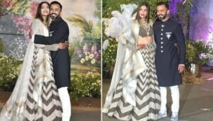 Sonam Kapoor and Anand Ahuja wedding reception