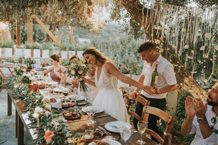 Fairy tale wedding in Greece