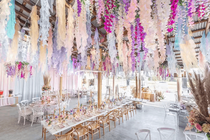 Bohemian Theme Wedding