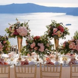 destination wedding in santorini